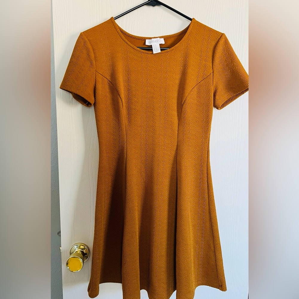 Pretty olive brown dress. Worn only once.